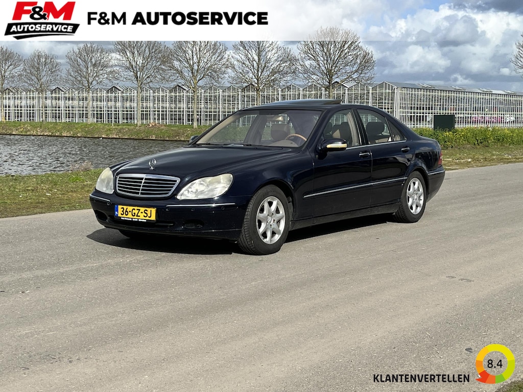 Mercedes-Benz S-klasse 500 Memory, stoelverwarming, clima