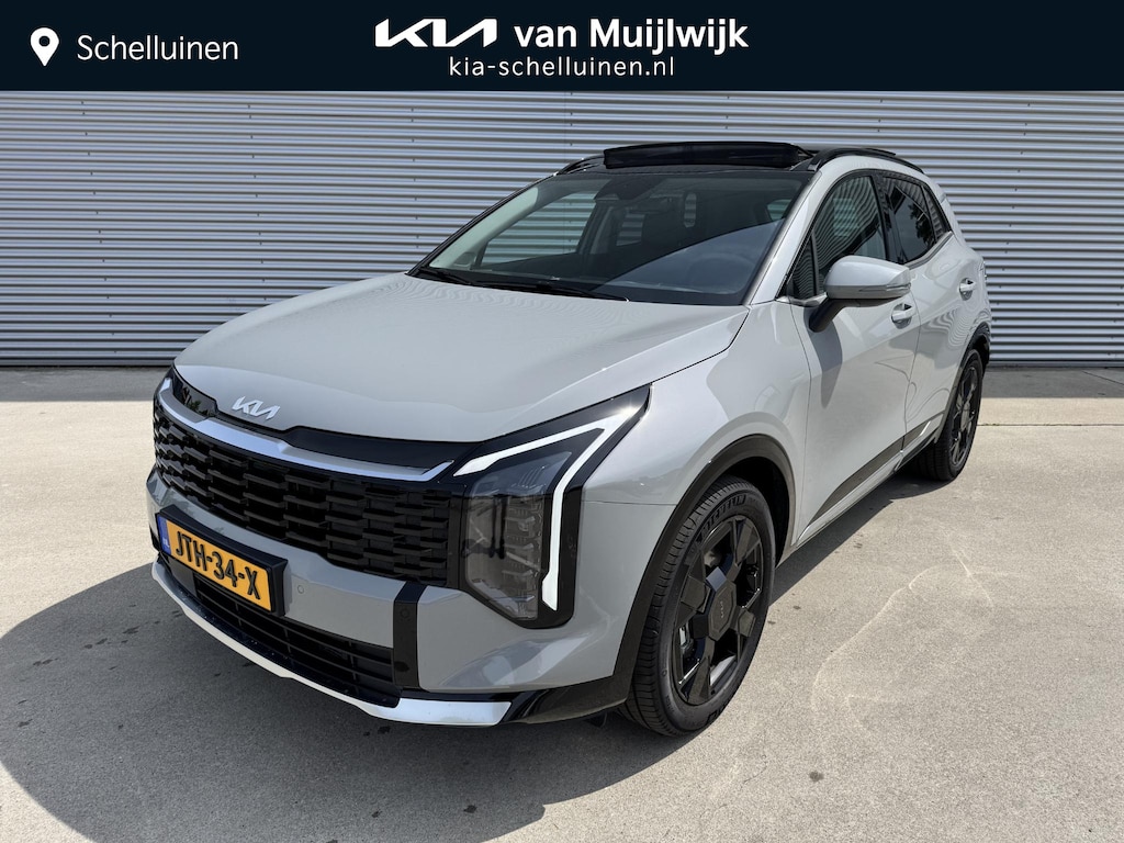 Kia Sportage 1.6 T-GDi Plug-in Hybrid DynamicPlusLine PHEV | Trekhaak | 1210kg Trekgewicht | Panoramadak | Stoel&Stuurverw. | Demo auto ! | Informeer altijd even of de auto aanwezig is ! Km stand kan iets variëren!