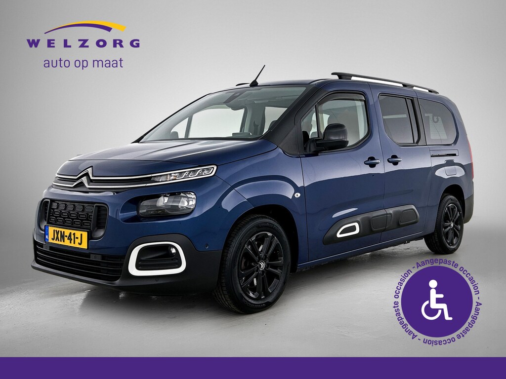 Citroën Berlingo XL 1.2 PureTech Shine Direct leverbaar! Rolstoelauto met elektronisch uitdraaibare passagiersstoel