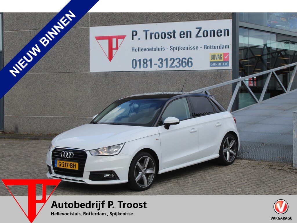 Audi A1 Sportback 1.0 TFSI S-Line Stoelverwarming/Climate control/Bluetooth/Radio/Elektrische ramen/Licht metalen 17'' velgen/Centrale deurvergrendeling