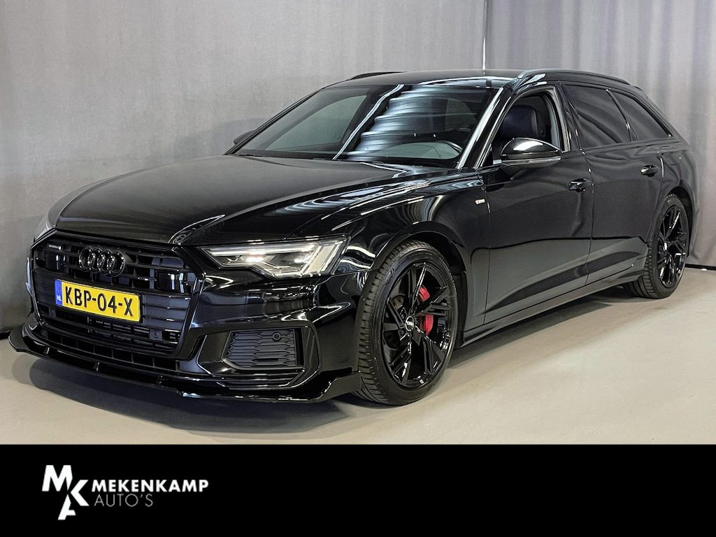 Audi A6 Avant 55 TFSI e quattro Competition 19"/SOH 97%/Aero Pakket/Trekhaak/Stoelverwarming + memory/Adaptieve cruise/Keyless/Camera/Matrix LED