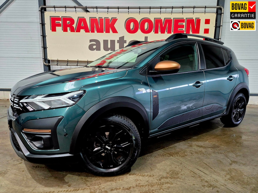 Dacia Sandero Stepway 1.0 TCe 90PK Extreme + LED|Keyless|Navi|Apple|Android|Dodehoek|Climate|Cruise|Camera|PDC|16"LMV
