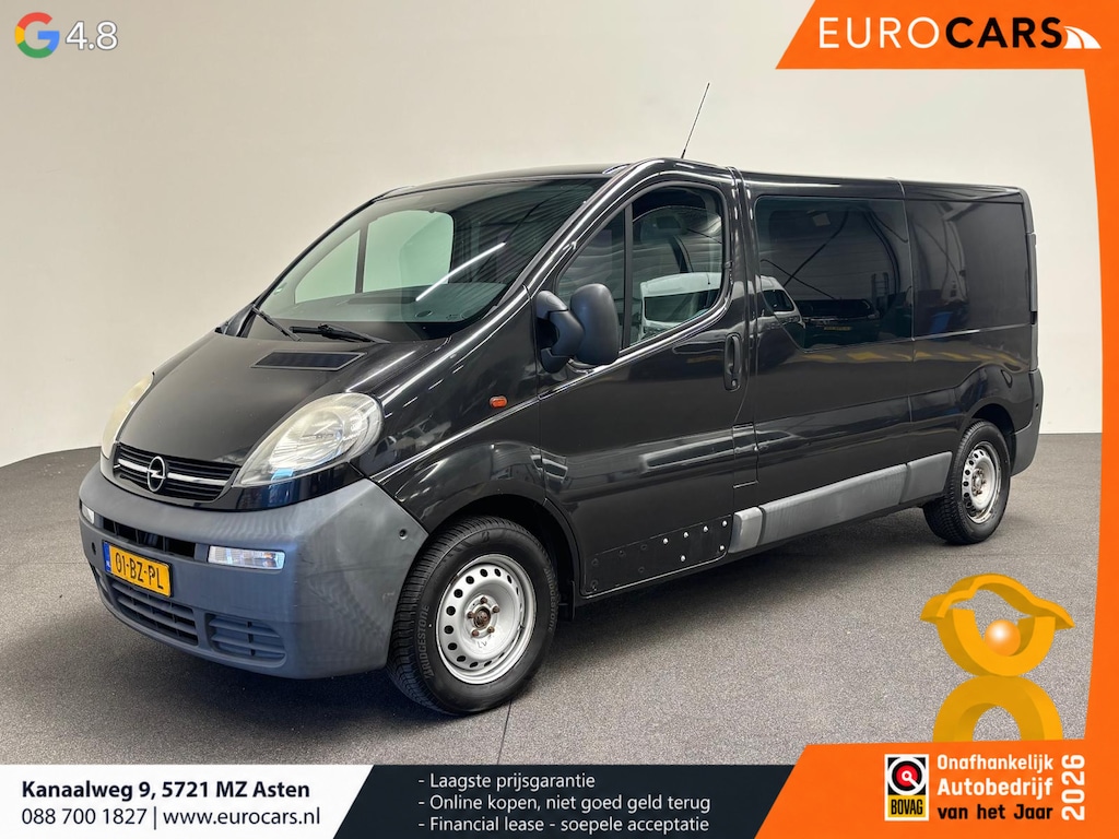 Opel Vivaro 1.9 CDTI L2H1 Dubbele Cabine Elegance APK T/M 11-2026 Handel/ Export
