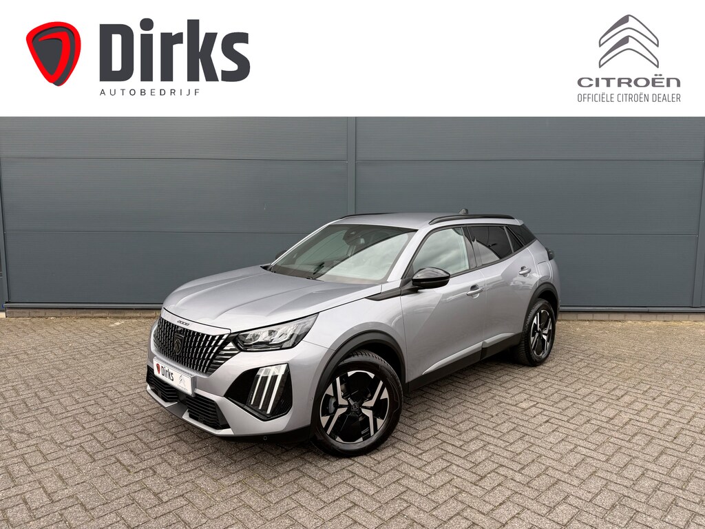 Peugeot 2008 100pk Allure Pack (360gr Camera - Keyless Entry - Adaptieve Cruise Controle - LED - Parkeersensoren V+A - Automatische Airco - 3D Cockpit - Navigatie - 17"incl 4S)