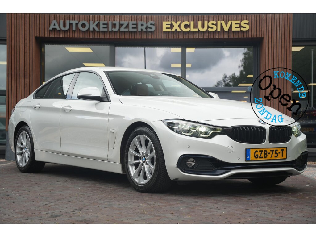BMW 4-Serie Gran Coupe 420i High Executive Camera Navigatie Cruise Clima Sport Leder Carplay