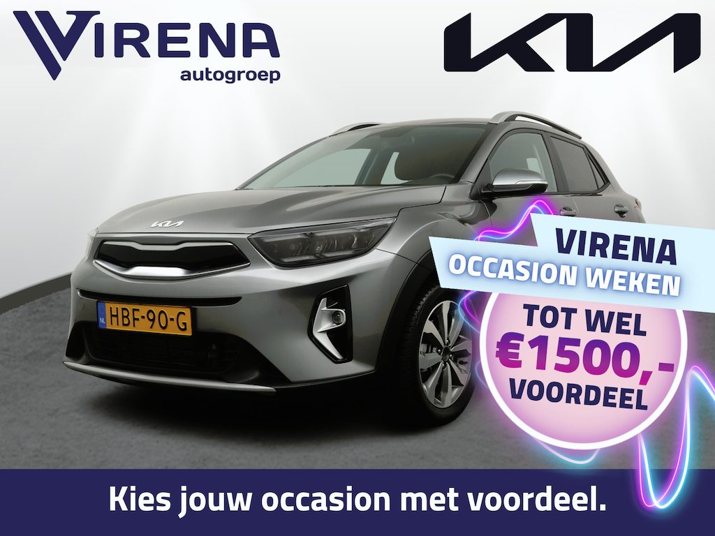 Kia Stonic 1.0 T-GDi MHEV DynamicPlusLine - Apple/Android Carplay - Navigatie - Cruise Control - Stoel/Stuurverwarming - Lichtmetalen Velgen - Fabrieksgarantie t/m 28-01-2032