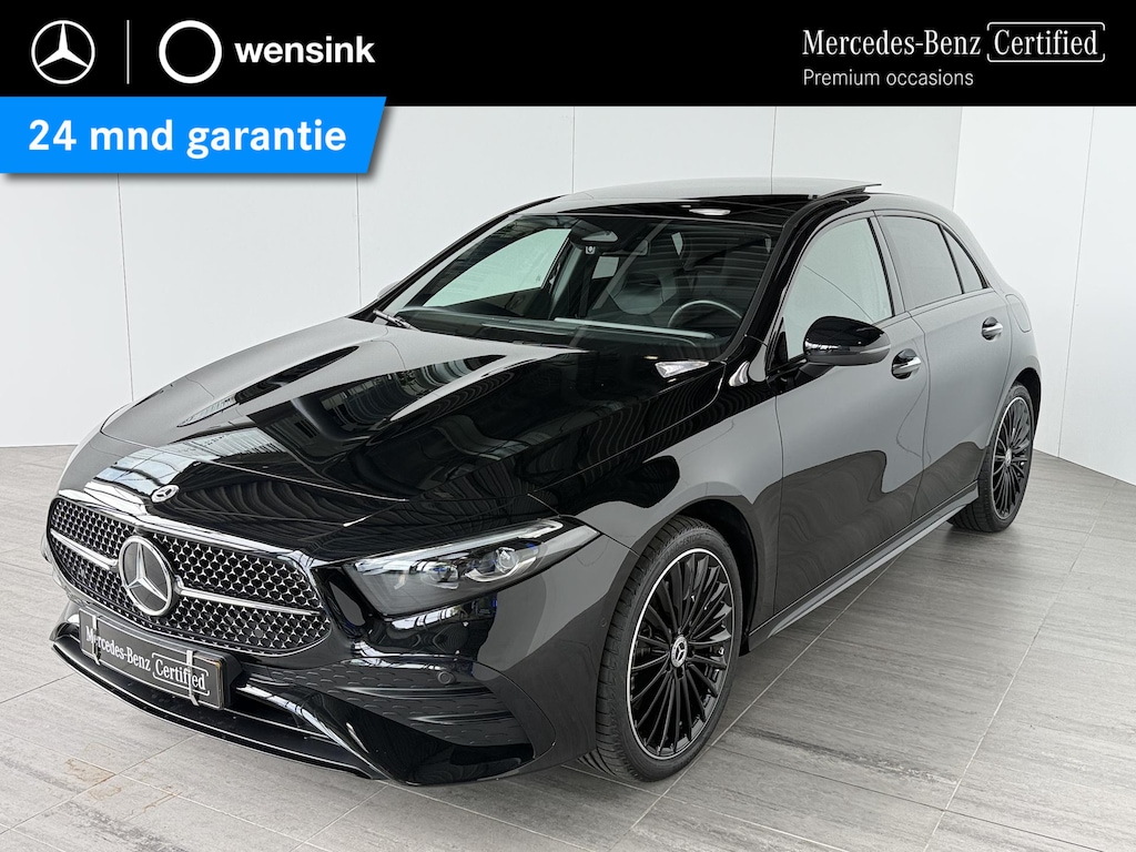 Mercedes-Benz A-klasse 250 e Star Edition AMG Line | Panoramadak | Nightpakket | Multibeam Koplampen | Sfeerverlichting | 19 Inch Mulitspaaks |