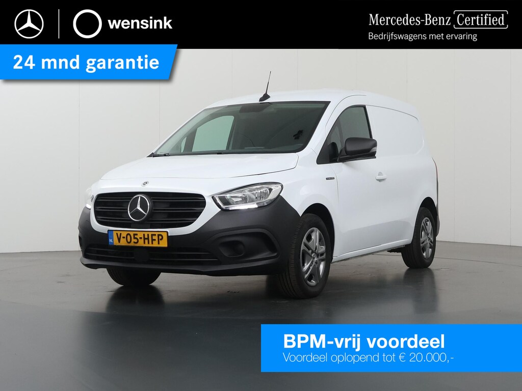 Mercedes-Benz eCitan L1 | Pro | 51 kWh | Navigatie | Parkeercamera | Trekhaak | Cruise Control | Stoelverwarming | Certified