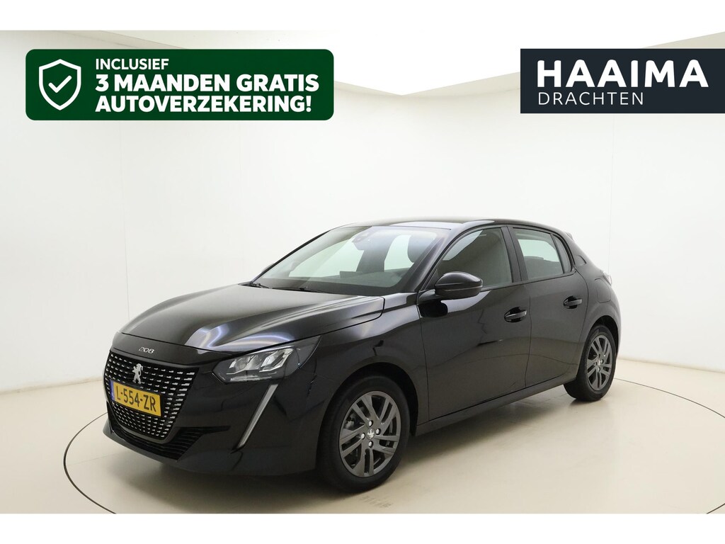 Peugeot 208 1.2 Active Pack | 75PK | Navigatie | LED koplampen | DAB+ | Airco | Parkeersensoren achter | 16'' LM Velgen | 1e eigenaar |