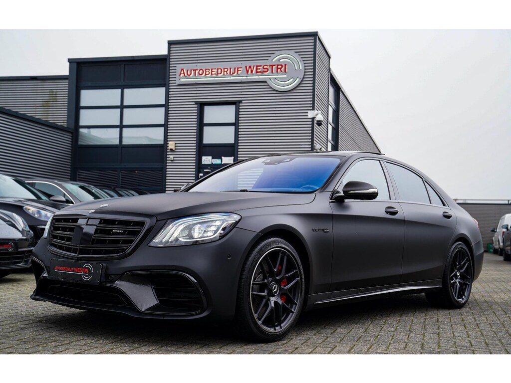 Mercedes-Benz S-klasse AMG 63 4Matic+ Lang Premium Plus | Burmester 3D | Panorama | Massage stoelen | Stoelkoeling | Carbon |