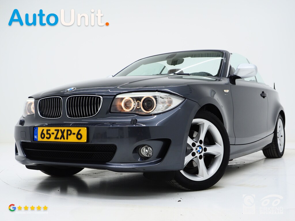 BMW 1-Serie Cabriolet 118i Exclusive Edition | NL Auto | Leder | Stoelverwarming | Climate | Cruise | Bluetooth | Xenon