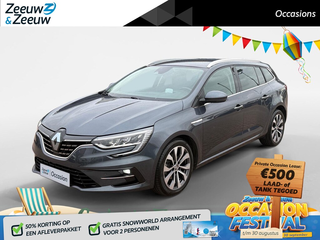 Renault Megane Estate 1.3 TCe Intens *Navi+Camera*Lederen bekleding*Climate Control*Winter Pack*Elekt. Stoel*Keyless*LM.Velgen*Vol opties!