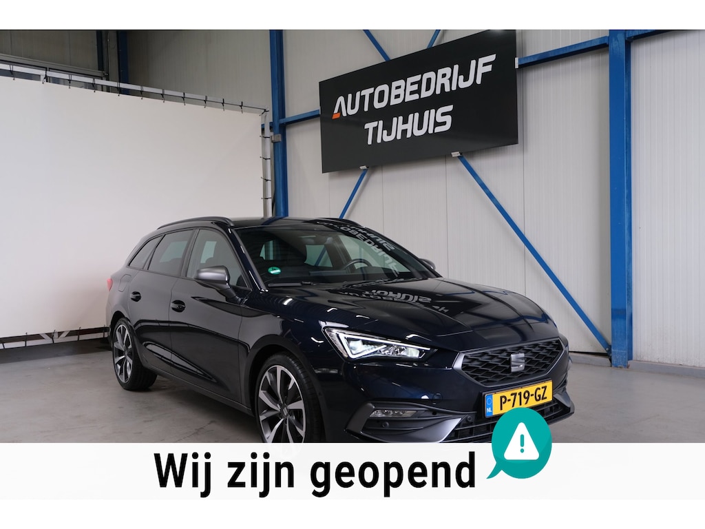 SEAT Leon Sportstourer 1.5 eTSI FR Business Intense Automaat - N.A.P. Airco, Cruise, Virtual Display, Camera, PDC.