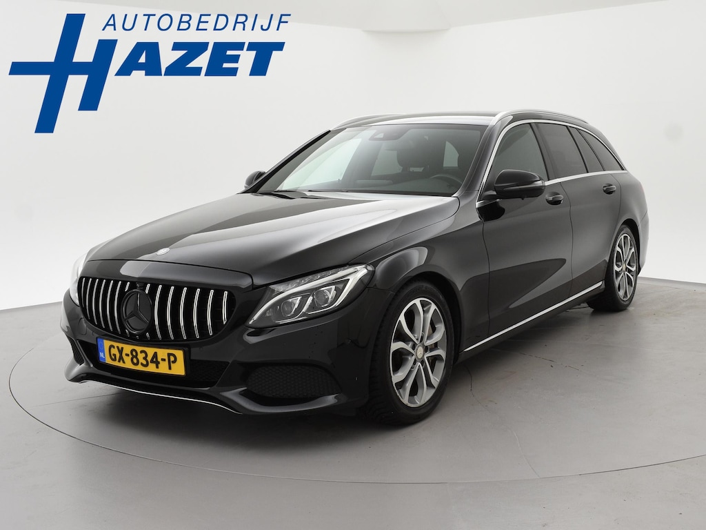 Mercedes-Benz C-klasse Estate 350e PLUG-IN + BURMESTER | 360 CAMERA | SFEERVERLICHTING | LEDER | LUCHTVERING