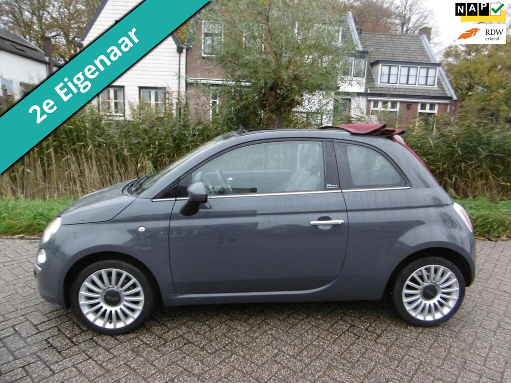 Fiat 500C Cabrio 0.9 TwinAir Turbo S Lounge PDC 99.000km 2e eigenaar