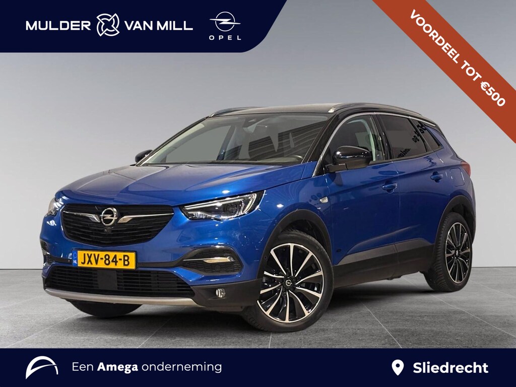 Opel Grandland X Ultimate+ 1.6 PHEV 225pk Hybrid e-EAT8 | NAPPA LEDER | 360° CAMERA | TWO-TONE! | FULL LED | NAVI | STOELMEMORY | WINTERPACK | FULL-OPTIONS | ISOFIX | ELEKTR. A.KLEP |