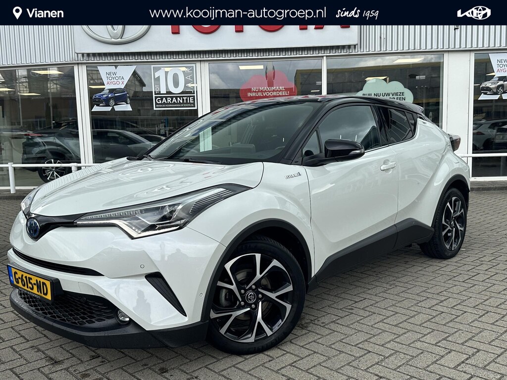 Toyota C-HR / C-HR+ 1.8 Hybrid Style Ultimate lichtmetalen velgen 18" , Parkeersensoren voor - achter , Parkeerhulp ,navigatiesysteem full map , Stoelverwarming