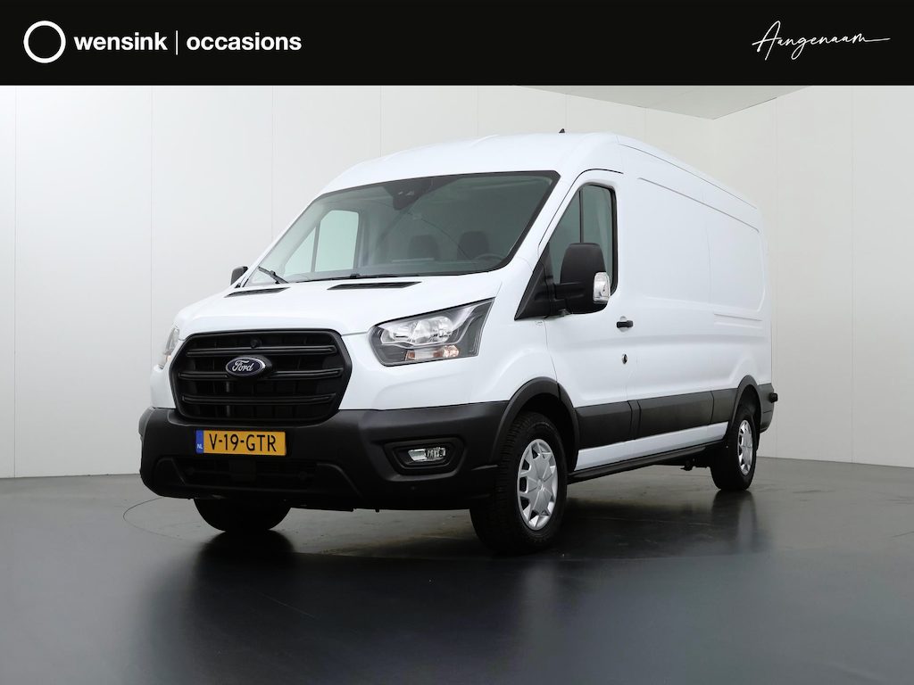 Ford Transit 350 | 2.0 TDCI | L3 H2 | TREND | TREKHAAK 2500 KG AHW | CLIMATE CONTROL | NAVIGATIE | PARKEERSENSOREN V+A | CRUISE CONTROL | BIJRIJDERSBANK | LAADRUIMTE PAKKET | APPLE CARPLAY / ANDROID AUTO | STOEVERWARMING | VOORRUITVERWARMING
