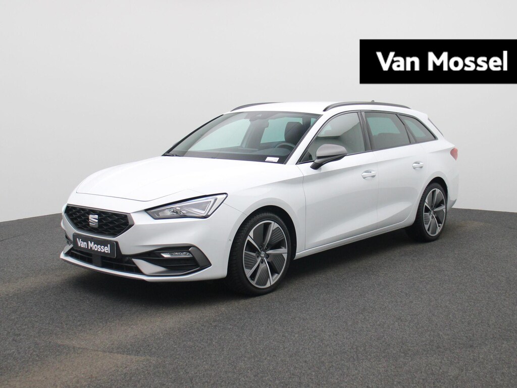 SEAT Leon Sportstourer 1.5 E-TSI FR | ELEKTR. VERSTELB. VOORSTOELEN | ELEKTR. ACHTERKLEP | STOEL- EN STUURVERWARMING | LEREN FR BEKLEDING | VIRTUAL COCKPIT | PARKEERSENSOREN | NAVI |