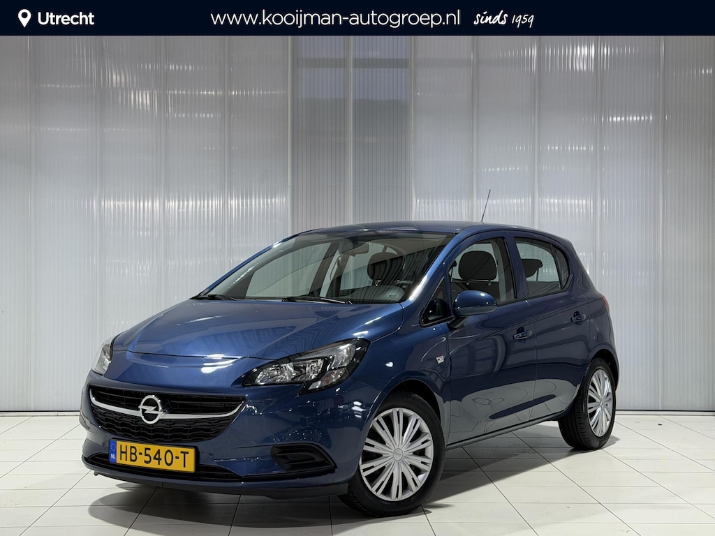 Opel Corsa 1.4 Edition Automaat , Parkeersensoren voor en achter  Airco , Orgineel NL met lage km stand