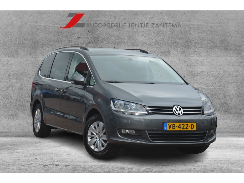 Volkswagen Sharan 2.0 TDI Highline BlueMotion | Navigatie | Radio | Cruise | Elek Ramen | NL auto!! | VAN Grijs kenteken UNIEK!!!!