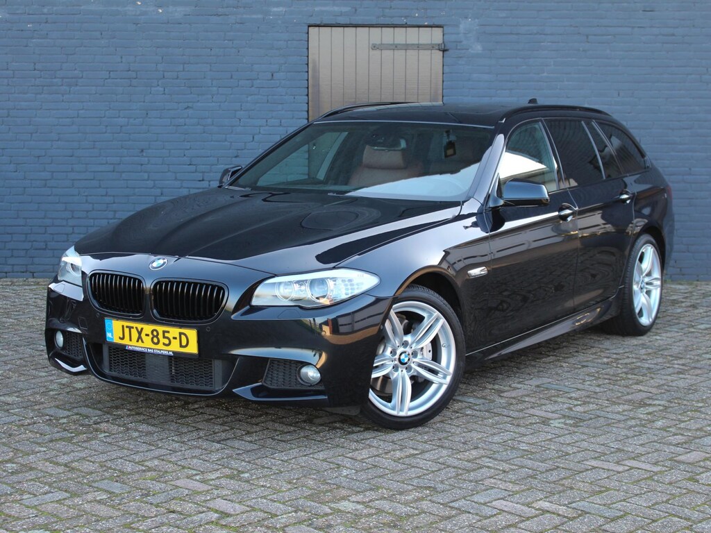 BMW 5-Serie Touring 530XD High Exe Full opties Carbon black in topstaat