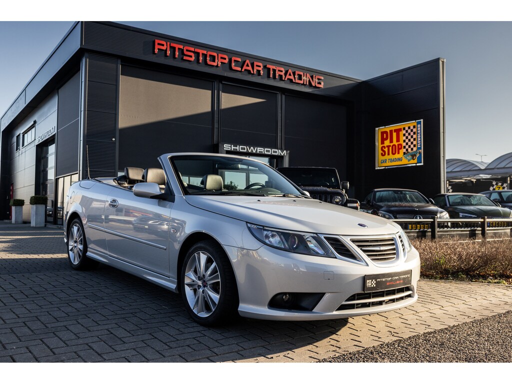 Saab 9-3 Cabrio 2.0T Vector, Hirsch 230pk, Windscherm, Nieuwstaat!