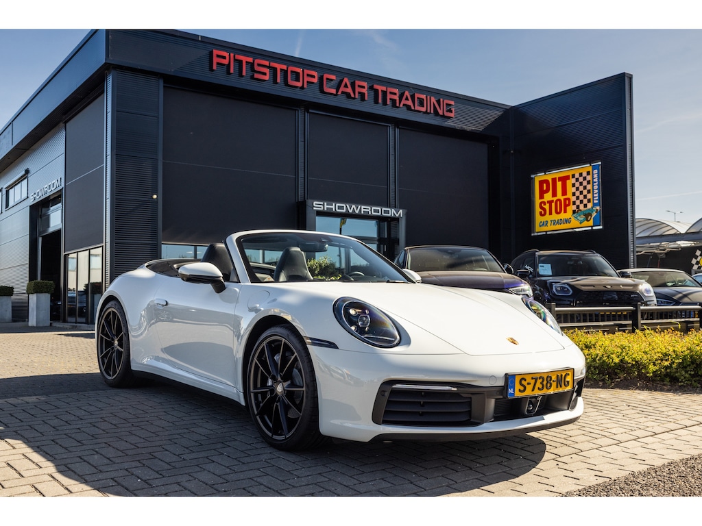 Porsche 911 Cabrio 992 3.0 Carrera, 385 PK, Approved, BTW, Sportstoelen, PDLS!