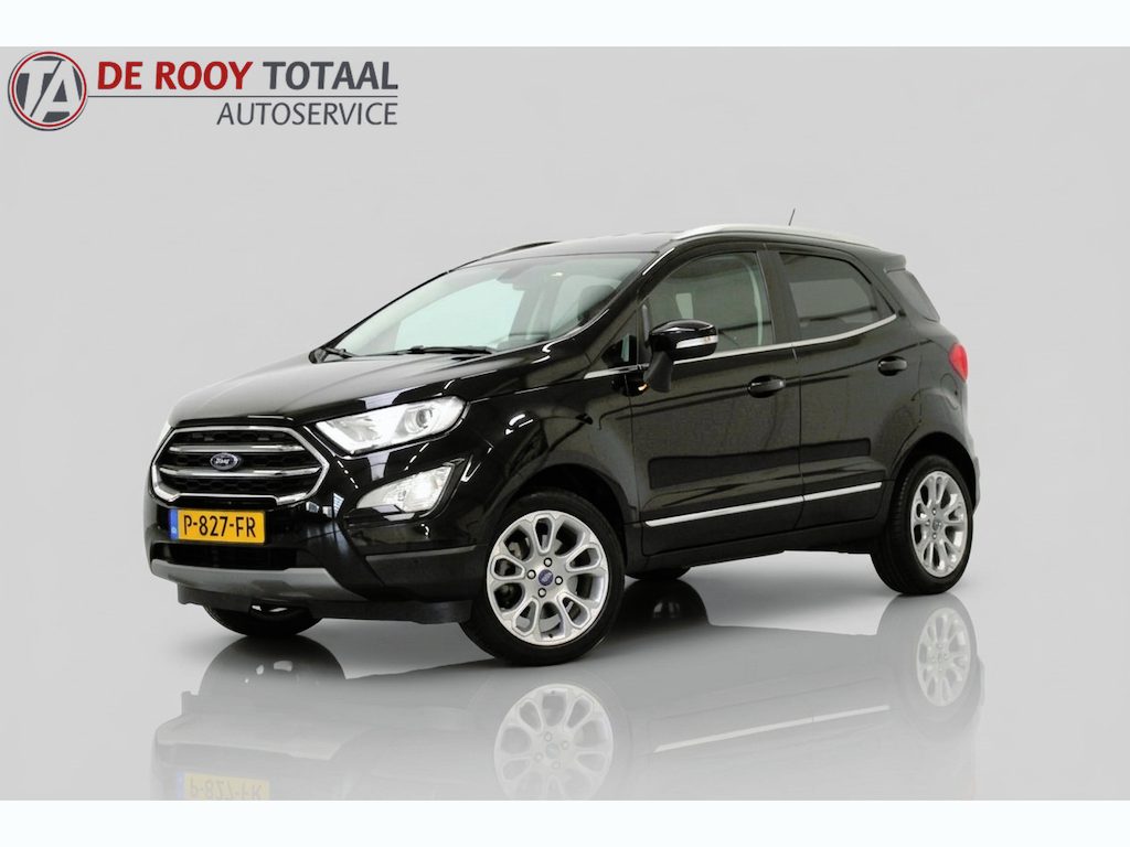 Ford EcoSport 1.0 EcoBoost Titanium 126PK, RIJKLAAR!! | TREKHAAK | CARPLAY | DEELS LEER