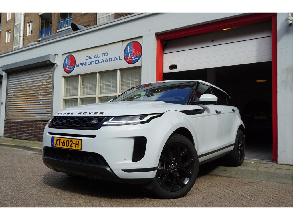 Land Rover Range Rover Evoque 2.0 D180 AWD R-Dynamic HSE | NAP | Pano | Meridian | Sfeerverlichting | Cruise + Lane | 20inch | Dealer onderhouden | Alcantara hemel | Volleder + memory + verwaming |