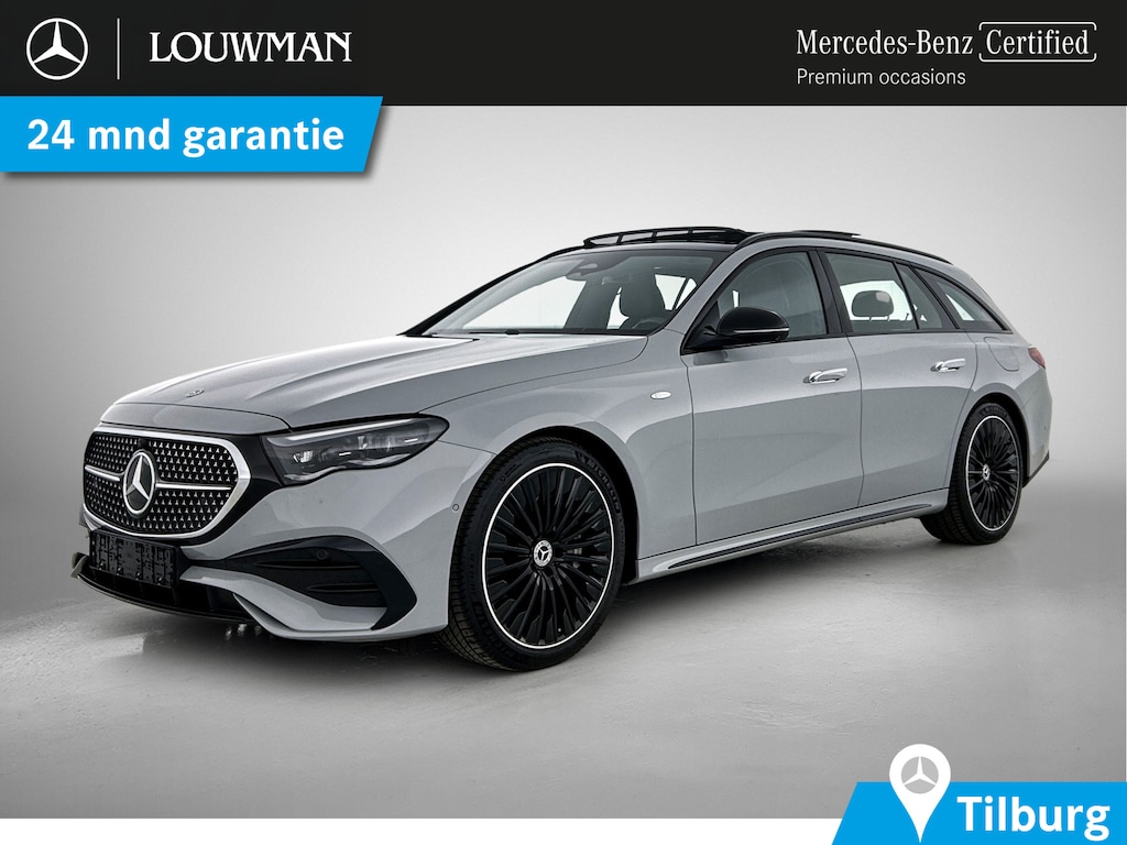 Mercedes-Benz E-klasse Estate 300 e AMG Plug-In Hybride | AMG Line | Night Pakket | Trekhaak | MBUX Superscreen | Panoramadak | 20 Inch AMG velgen | Inclusief 24 maanden MB Certified garantie voor Europa.