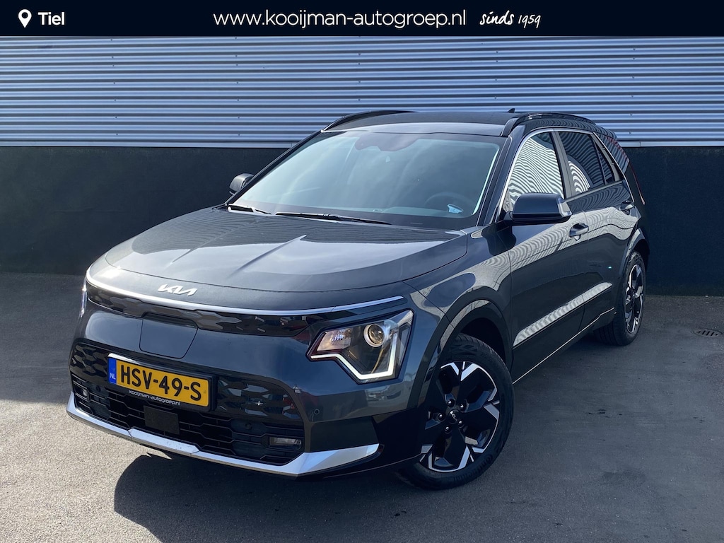 Kia Niro EV Light Advanced 64.8 kWh Nederlandse auto, stoel- & stuurverwarming, navigatie, Apple CarPlay/Android Auto, boekjes compleet, dealer onderhouden!