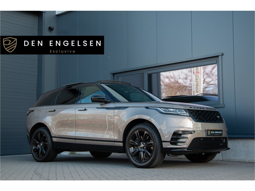 Land Rover Range Rover Velar 2.0 P400e R-Dynamic SE | ACC | Pano | Meridian | Lane & Side Assist | Stuurverwarming | Dealer OH | Ruitverwarming | Apple Carplay | 20"| SV | N.P €101.969,- | 14-Weg Stoelen | Memory | Black Pack | Ambiance | LED |