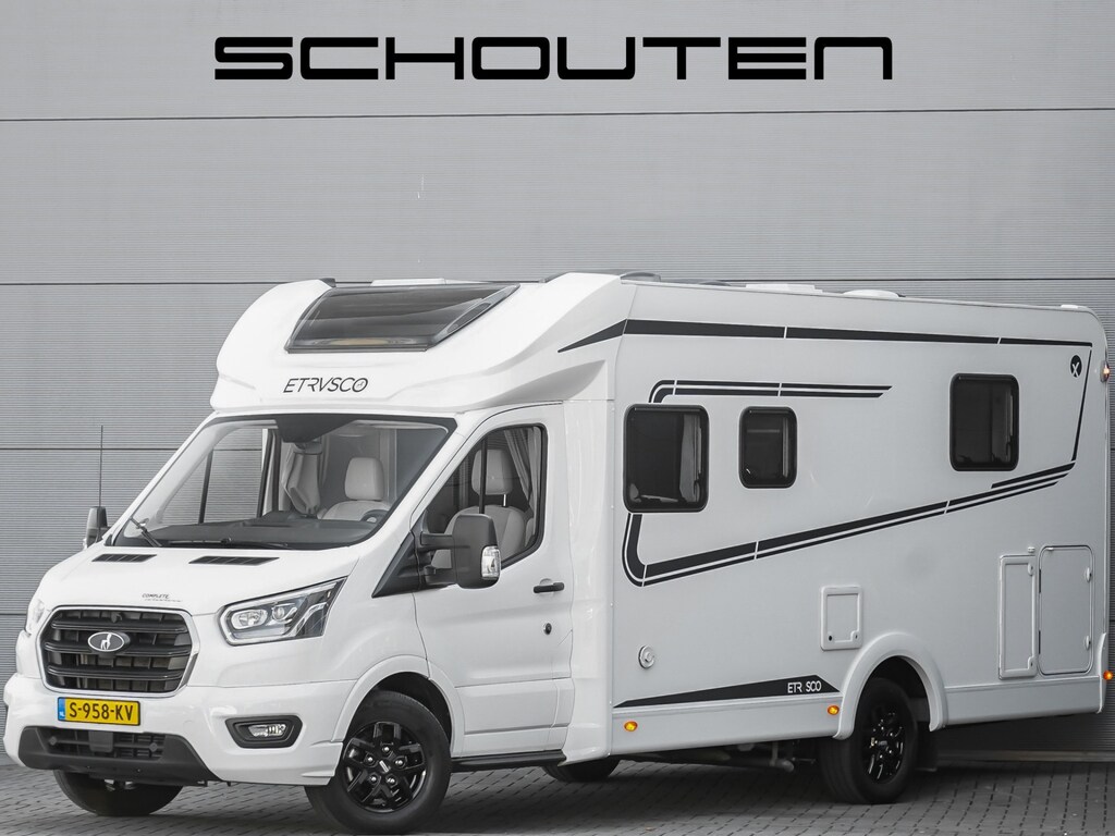 Etrusco T 7.3 QCF Automaat Queensbed Douche Hefbed 4-Pers Keuken Fietsendrager