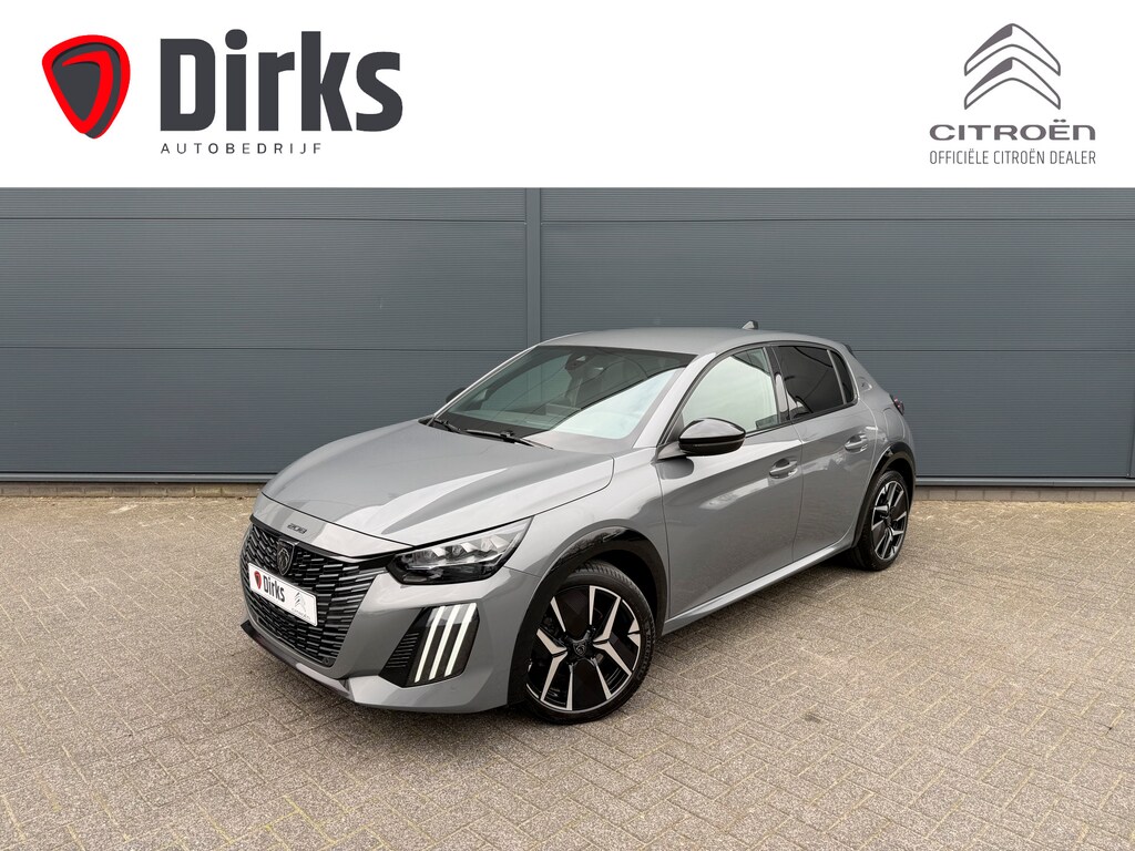 Peugeot 208 100pk GT (Camera - Keyless Entry - Parkeersensoren V+A - LED - Navigatie - Automatische Airco - Draadloos laden - Apple Carplay - 3D Cockpit)