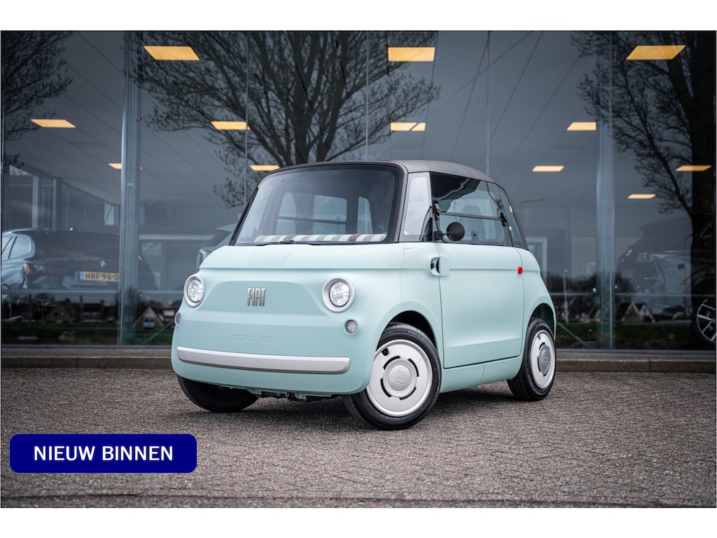 Fiat Topolino Brommobiel 45km/h ** Panoramadak ** Dashboardkastje