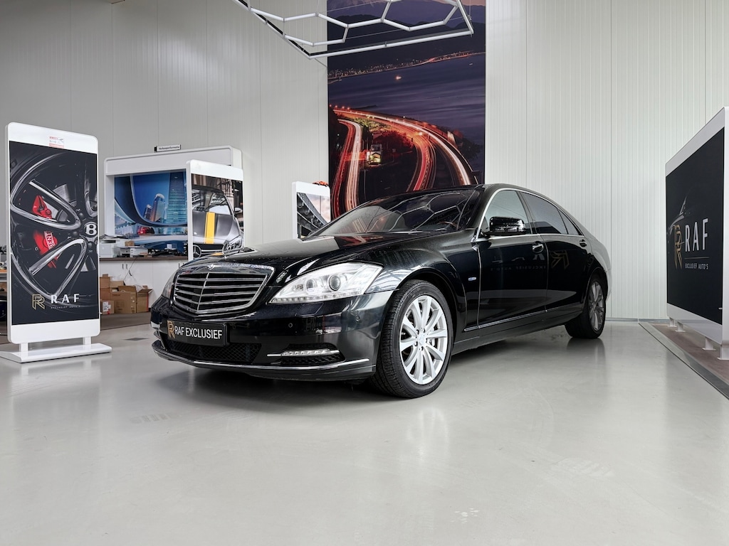 Mercedes-Benz S-klasse 500 4-Matic Lang,GEKOELDE STOELEN,verwarmdestoelen,volle auto.