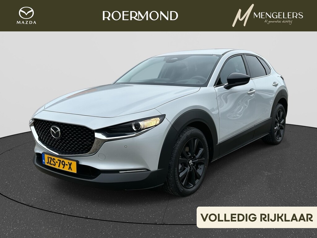 Mazda CX-30 2.5 e-SkyActiv-G 140 PK M Hybrid Homura | Navigatie| Stoelverwarming| Achteruitrijcamera|