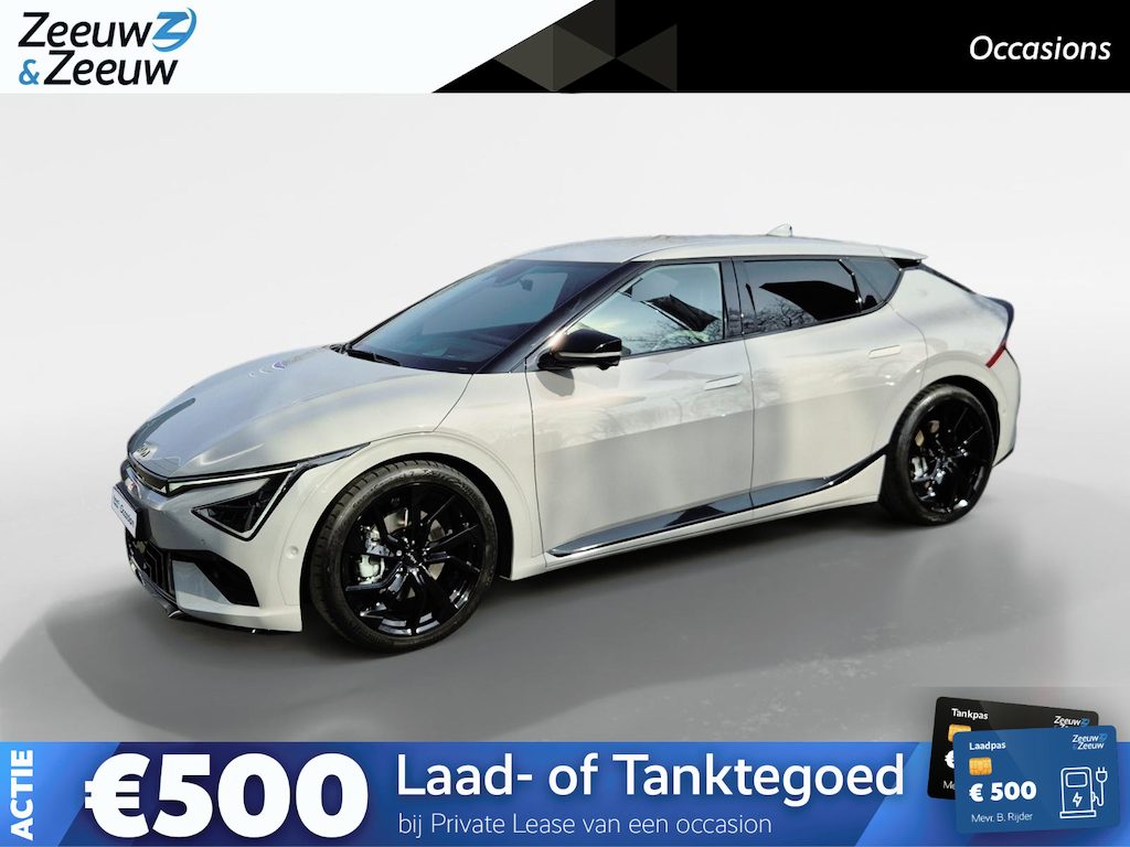 Kia EV6 GT-Line AWD 84 kWh | Climate Control | Cruise Control | 21 Inch Velgen | Verlaagd | Stoelverwarming | Stuurverwarming | Stoelventilatie |  Memory | 360° Camera | DEMO |