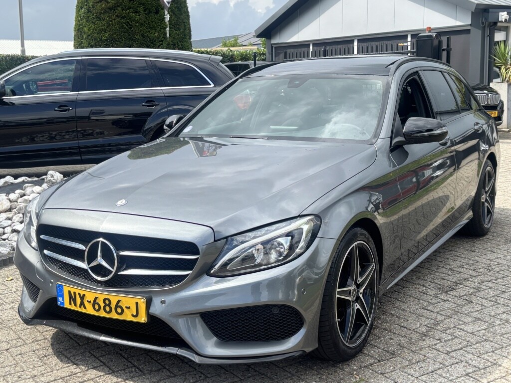 Mercedes-Benz C-klasse Estate C180 Benzine 2017 AMG Sport Edition Panoramadak
