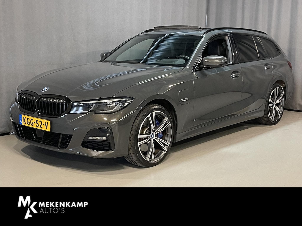 BMW 3-Serie Touring 330e xDrive M Sport High Executive 19"/Panoramadak/Adaptieve cruise/Stoelverwarming + memory/Laser LED/360 camera/Head-up/Keyless