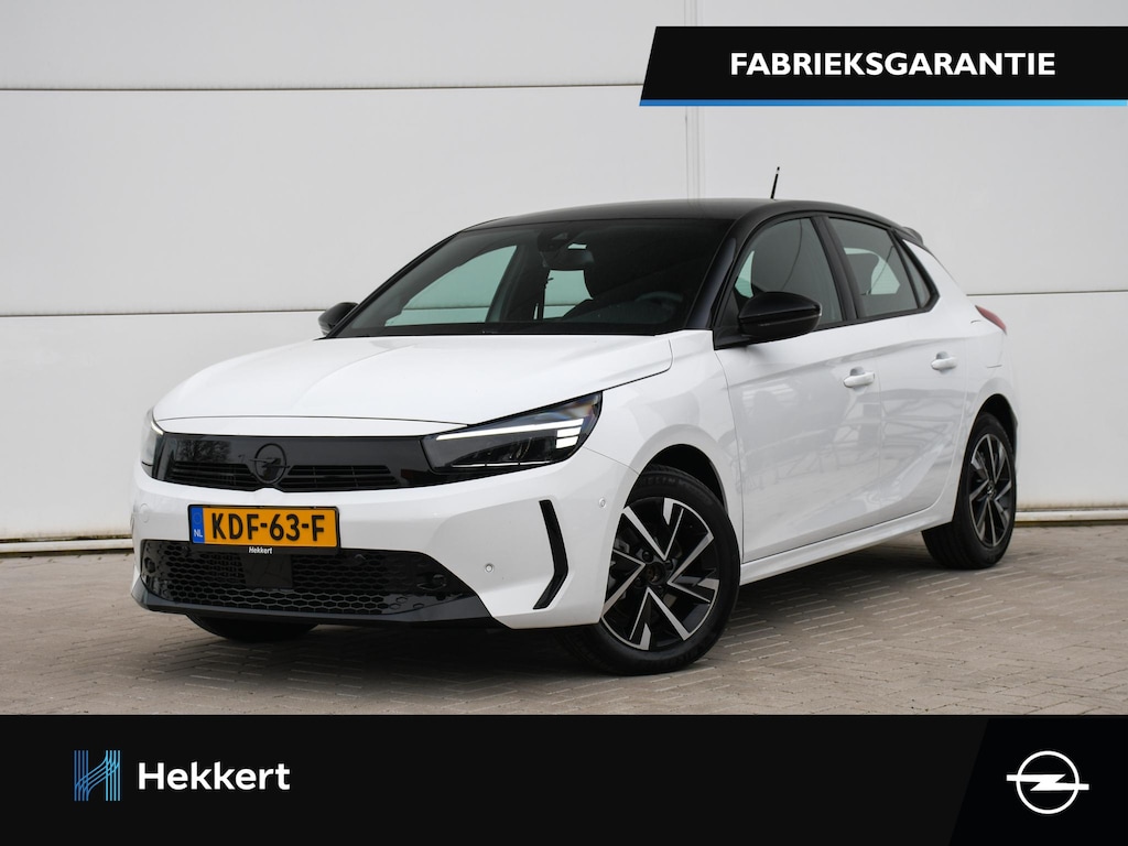 Opel Corsa GS 1.2 Turbo 100pk Automaat COMFORT-PACK | 16''LM | DODE HOEK | PDC + CAM. | APPLE-CARPLAY