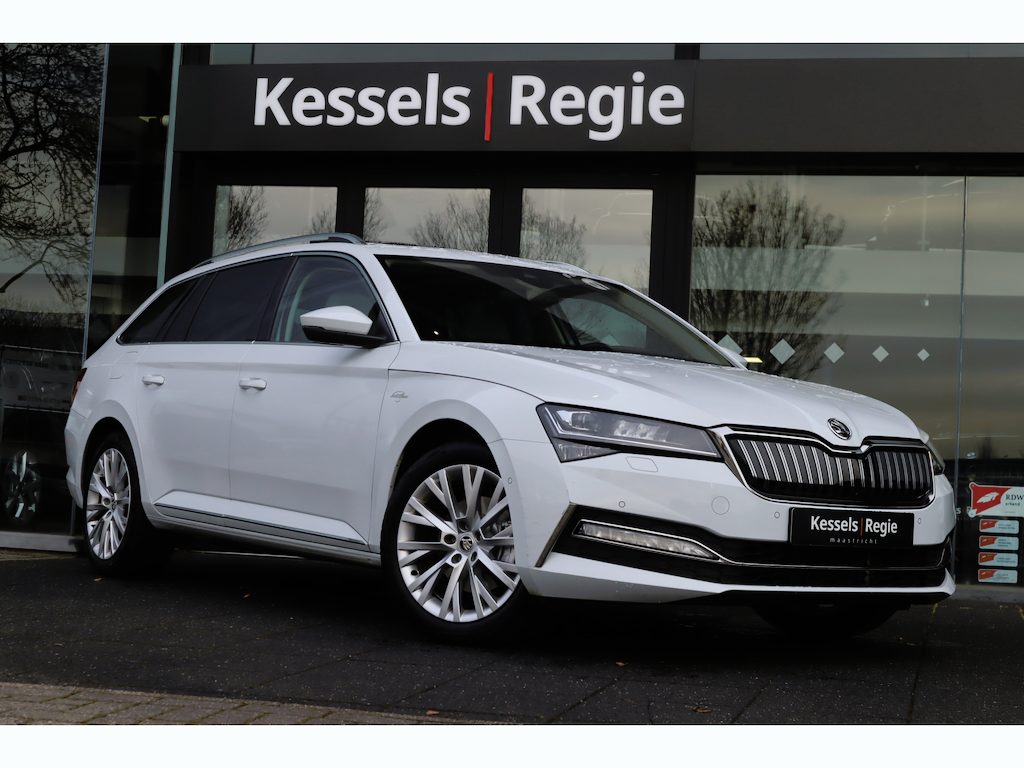 Skoda Superb Combi 1.4 TSI iV Laurin & Klement | Pano | Memory | 360 | Canton | Stoelkoeling | Trekhaak | ACC | Bliss | Matrix