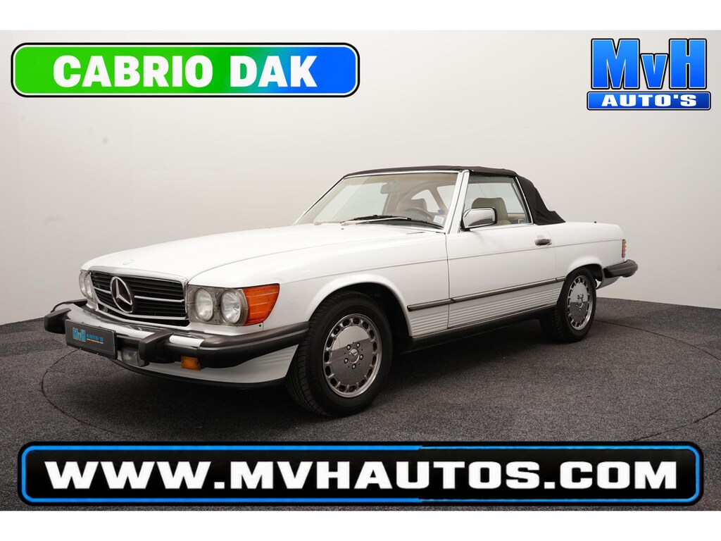 Mercedes-Benz SL 560 SL|Roestvrij-Californische klassieker