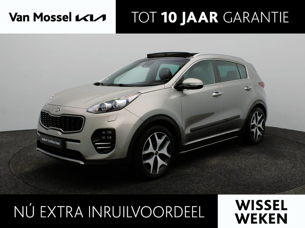 Kia Sportage 1.6 T-GDI 4WD GT-Line PlusLine | Trekhaak | Climate Control | Cruise Control | Navigatie | Camera