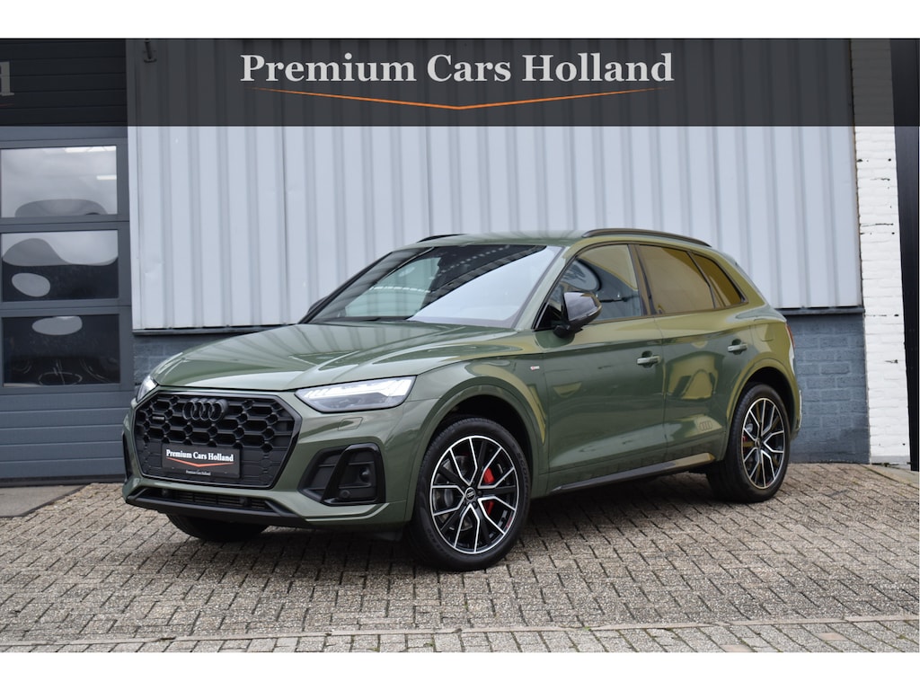 Audi Q5 50 TFSI e S-Line 299 Pk Black Optik Matrix Leder Navi Carbon 20 Inch Trekhaak