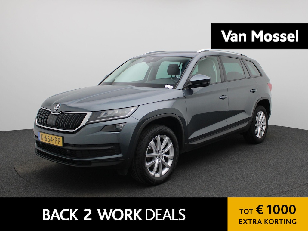 Skoda Kodiaq 1.5 TSI Business Edition | Automaat | Navigatie | Stoel Verwarming | Stuur verwarming | DAB | Camera | Half Leder | Canton Audio | Cruise Control | Lichtmetalen Velgen |