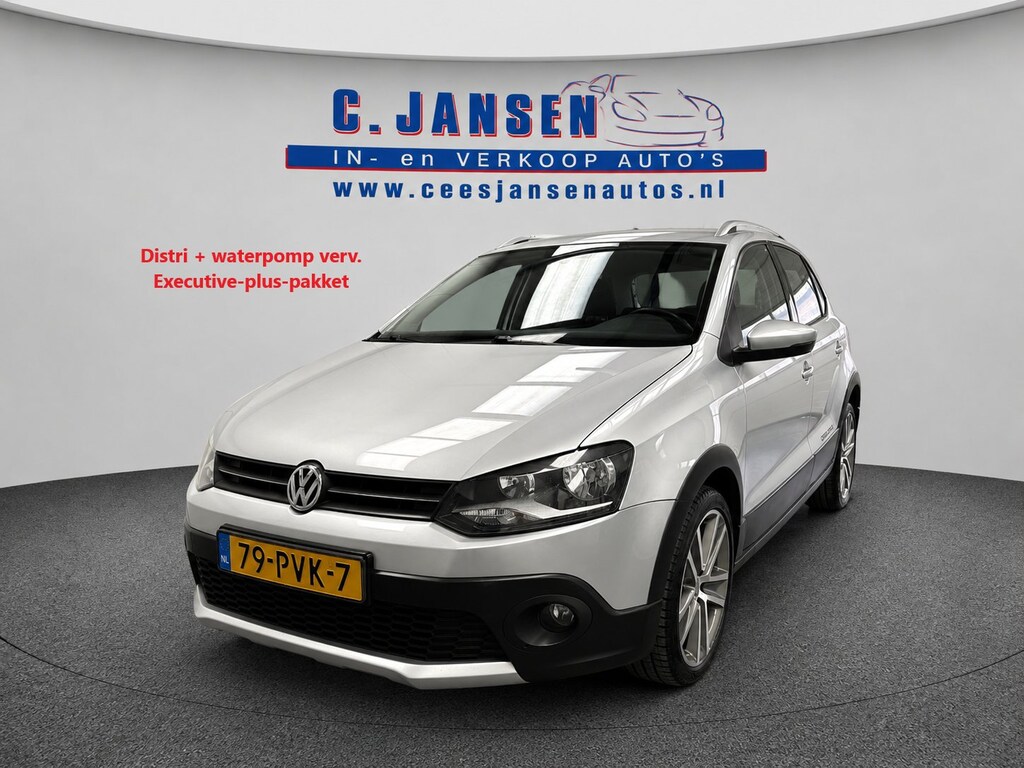 Volkswagen Polo 1.4-16V Cross Distr. + Waterpomp verv. Super netjes!! | Airco | Bluetooth telefoonvoorbereiding | Cruise control