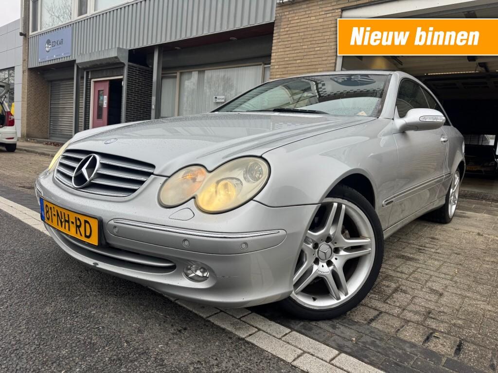 Mercedes-Benz CLK 320 Elegance LEER YOUNGTIMER DAK NAP APK bij aflevering