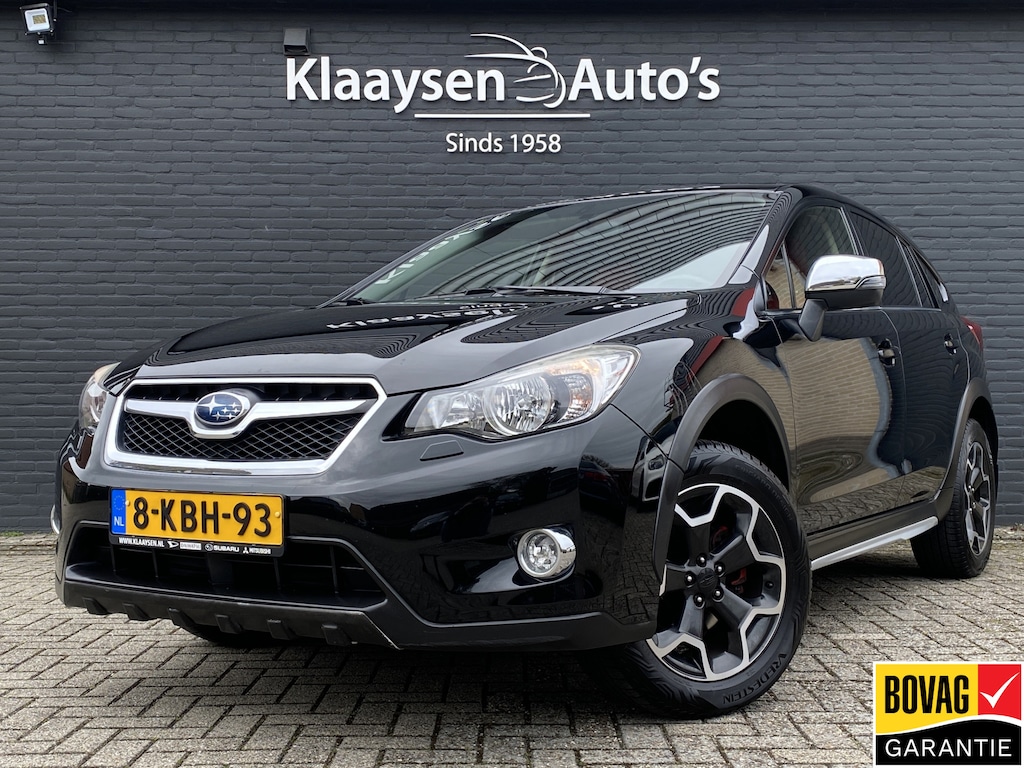 Subaru XV 2.0i Luxury AWD 150 pk AUT. | dealer onderhouden | navigatie | trekhaak | leder interieur | camera | all season banden